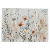 Grand Sac Cadeau Boho Wildflower (Dos)