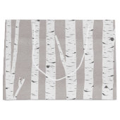 Grand Sac Cadeau Bois rustique (Devant)