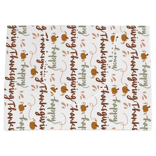 Grand Sac Cadeau Bolsa de regalo (Devant)