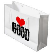 Grand Sac Cadeau Bon (Devant Angle)