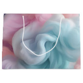 Grand Sac Cadeau Bonbon en coton Pastel (Devant)