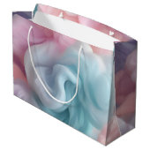 Grand Sac Cadeau Bonbon en coton Pastel (Dos Angle)