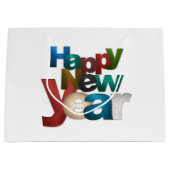 Grand Sac Cadeau Bonne année (Devant)