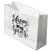 Grand Sac Cadeau Bonne année 2024 (Devant Angle)