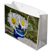 Grand Sac Cadeau Bonne fête d'anniversaire (Dos Angle)