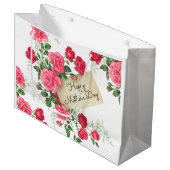 Grand Sac Cadeau Bonne fête des mères (Devant Angle)