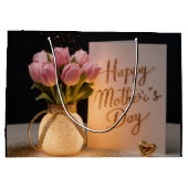 Grand Sac Cadeau Bonne fête des mères (Dos)