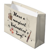 Grand Sac Cadeau Bonne Saint Valentin ! (Devant Angle)