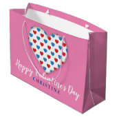 Grand Sac Cadeau Bonne Saint Valentin (Dos Angle)