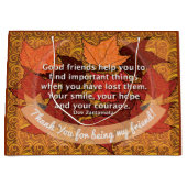 Grand Sac Cadeau Bonnes notes d'amis (Devant)