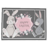 Grand Sac Cadeau Bonnets mignons (Dos)