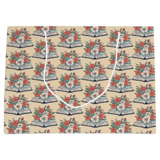 Grand Sac Cadeau Book Large Gift Bag (Devant)