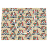 Grand Sac Cadeau Book Large Gift Bag (Dos)