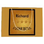 Grand Sac Cadeau Boss Day Cinq étoiles Boss Custom LGB (Dos)