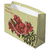Grand sac cadeau Bougainvillea (Dos Angle)