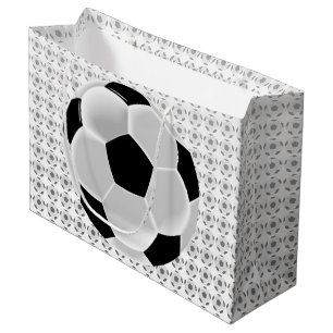 Grand Sac Cadeau Boule de football du football du football