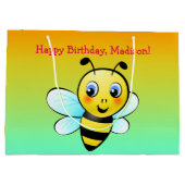 Grand Sac Cadeau Bourdon personnalisable (Dos)