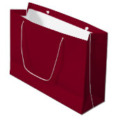 Grand Sac Cadeau Bourgogne (Devant Angle)