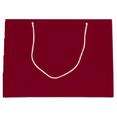 Grand Sac Cadeau Bourgogne (uni) (Devant)