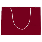 Grand Sac Cadeau Bourgogne (uni) (Dos)