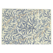 Grand Sac Cadeau Bouton bleu saule (par William Morris) (Dos)