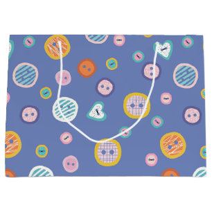 Grand Sac Cadeau Boutons de coupe
