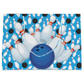 Grand Sac Cadeau Bowling (Devant)