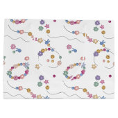 Grand Sac Cadeau Bracelet d'amitié fille Motif de bijoux (Dos)