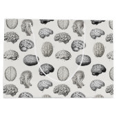 Grand Sac Cadeau Brain Anatomy Biology Illustrations (Dos)