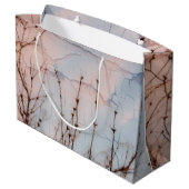 Grand Sac Cadeau Branches plus âgées Silhouette (Dos Angle)