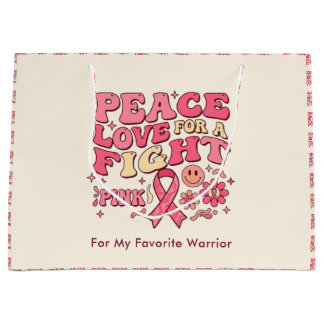 Grand Sac Cadeau Breast Cancer Awareness / Paz Amor Lucha