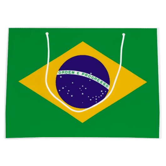 Grand Sac Cadeau Brésil (Devant)