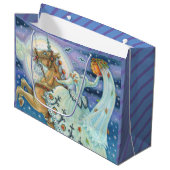 GRAND SAC CADEAU BRIDE DE SLEEPY HOLLOLOW, HALLOWEEN CADEAU BAG (Devant Angle)