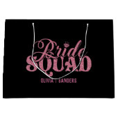 Grand Sac Cadeau Bride Squad Bright Pink (Devant)