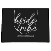 Grand Sac Cadeau Bride Tribe | Demoiselle d'honneur de Bachelorette (Devant)