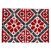 Grand Sac Cadeau Broderie ukrainienne (Dos)