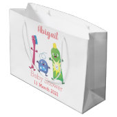 Grand Sac Cadeau Brosse à dents mignonne dentifrice dentaire soie d (Dos Angle)