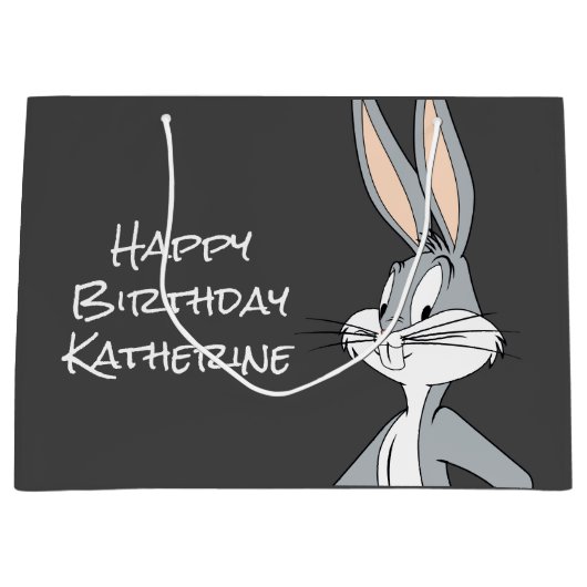 Grand Sac Cadeau BUGS BUNNY™ | Mains sur les hanches (Devant)