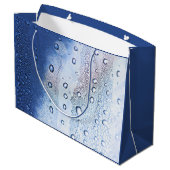 Grand Sac Cadeau Bulles d'air (Dos Angle)