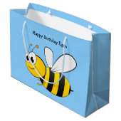 Grand Sac Cadeau Bumble Bee (Dos Angle)