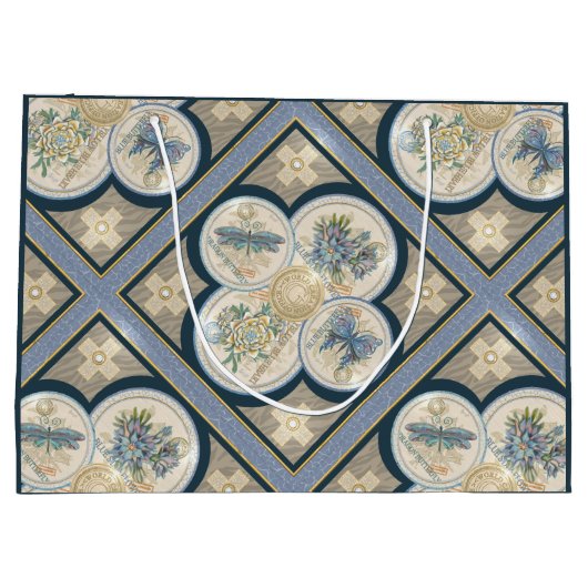 Grand Sac Cadeau Bureau de création G (Dos)