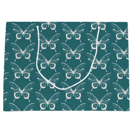 Grand Sac Cadeau Butterfly Large Gift Bag (Devant)