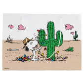 Grand Sac Cadeau cacahuètes | Décorations Spike pour Noël (Dos)