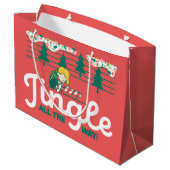 Grand Sac Cadeau cacahuètes | Jingle (Dos Angle)