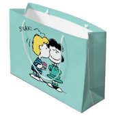 Grand Sac Cadeau cacahuètes | Saint Valentin | Lucy & Schroeder Kis (Dos Angle)