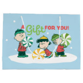 Grand Sac Cadeau cacahuètes | Un cadeau pour vous (Dos)