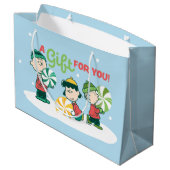 Grand Sac Cadeau cacahuètes | Un cadeau pour vous (Dos Angle)