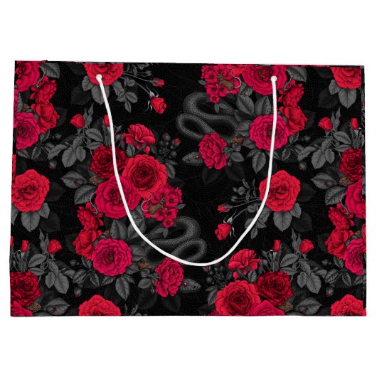 Grand Sac Cadeau Caché en rose (Dos)