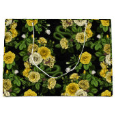 Grand Sac Cadeau Caché en rose, jaune et vert (Devant)