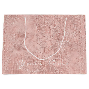 Grand Sac Cadeau Cadeau de faveur de parties scintillantes de